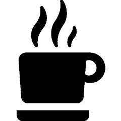 コーヒーカップのアイコン