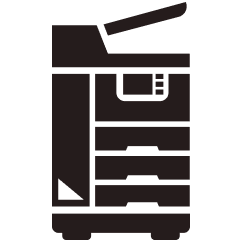 コピー機のイラスト